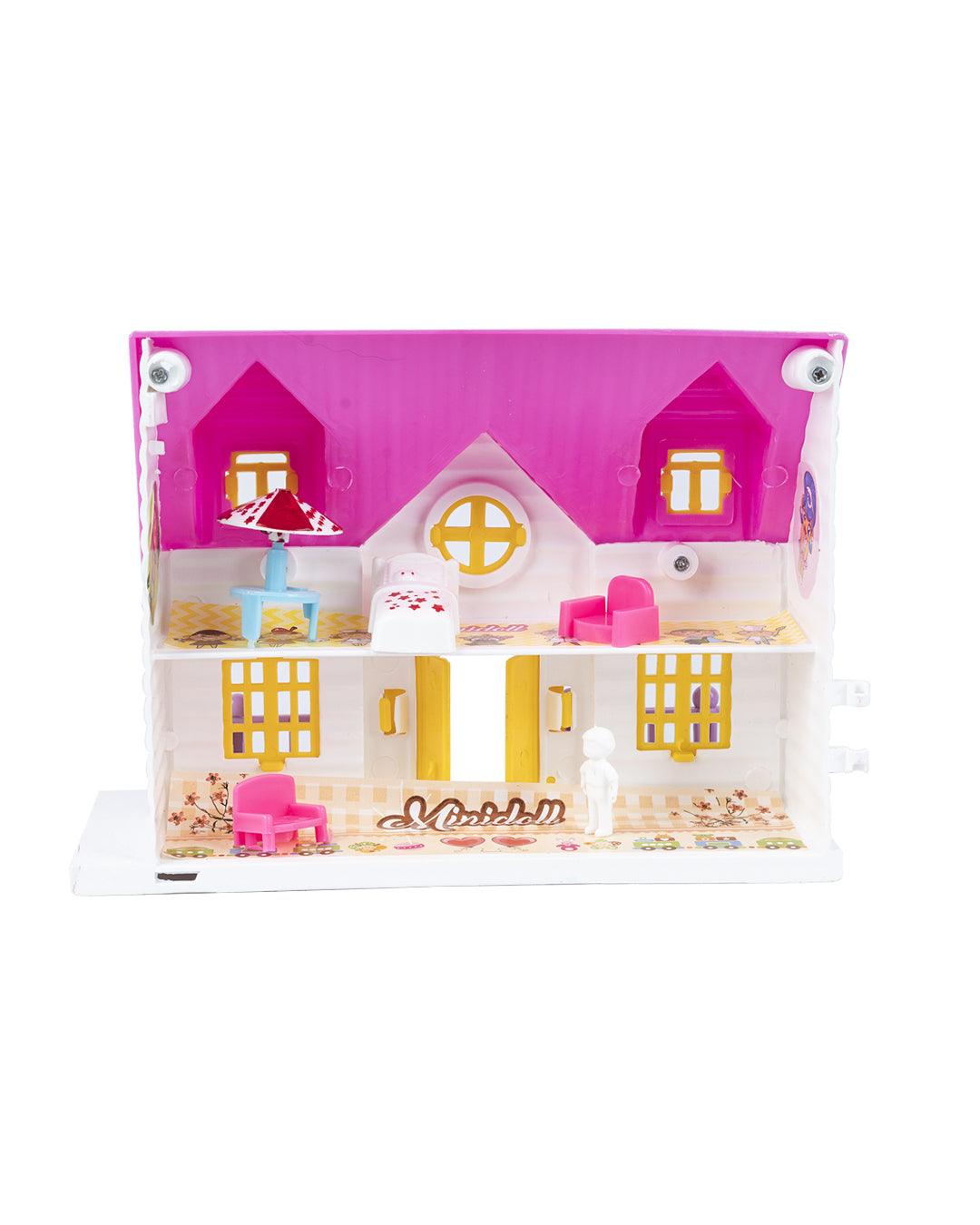 TOYTALES Toys Plastic Small Doll House Play Set - MARKET 99