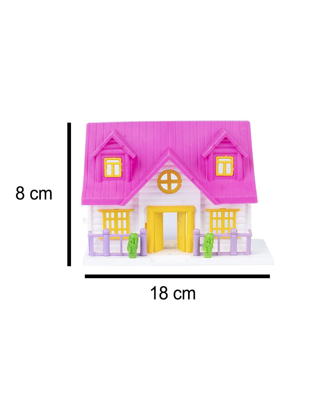 TOYTALES Toys Plastic Small Doll House Play Set - MARKET 99