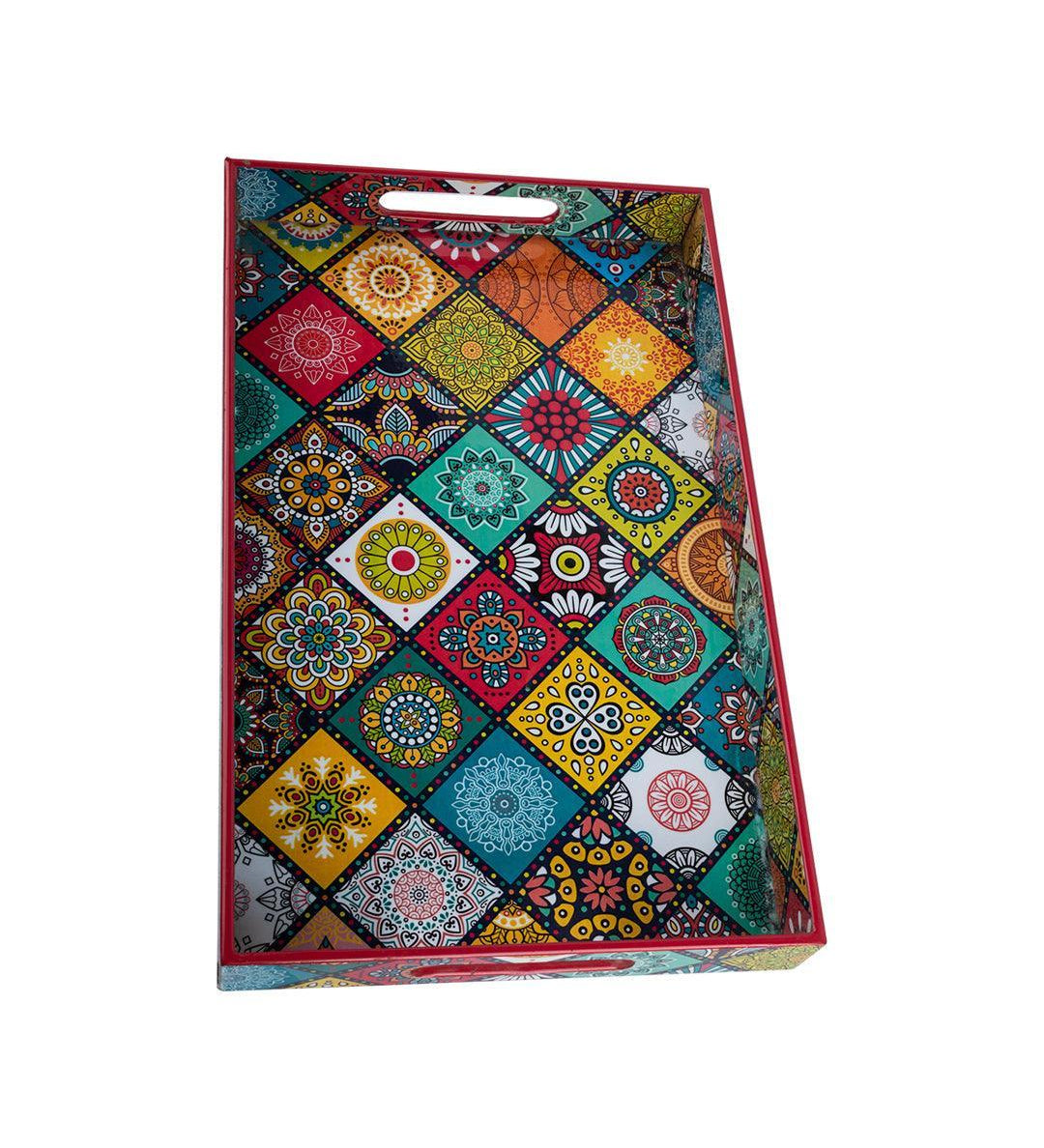 Traditional Multi Style Tray with Handle