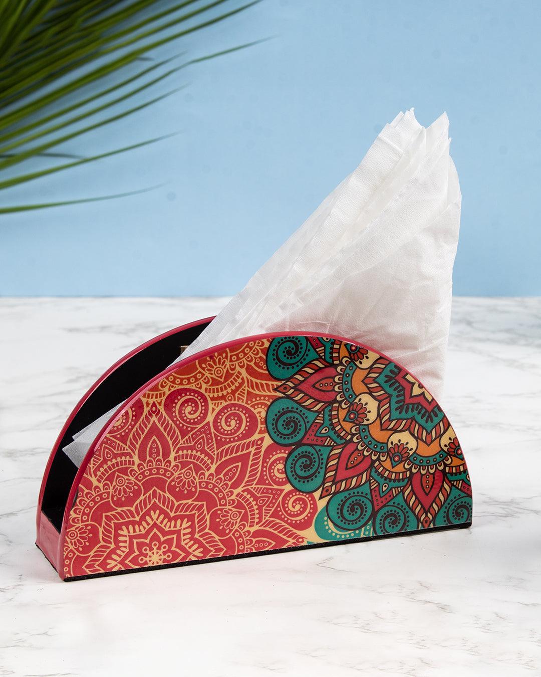 Traditional Multicolour Napkin Holder