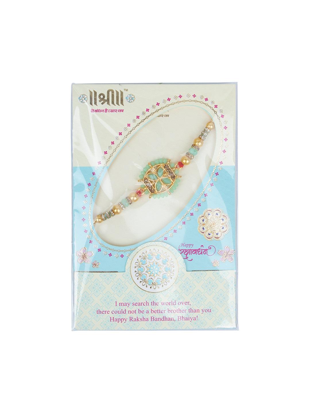Traditional Rakhi, Protection Bands, Raksha Bhandhan, Multicolour - MARKET 99