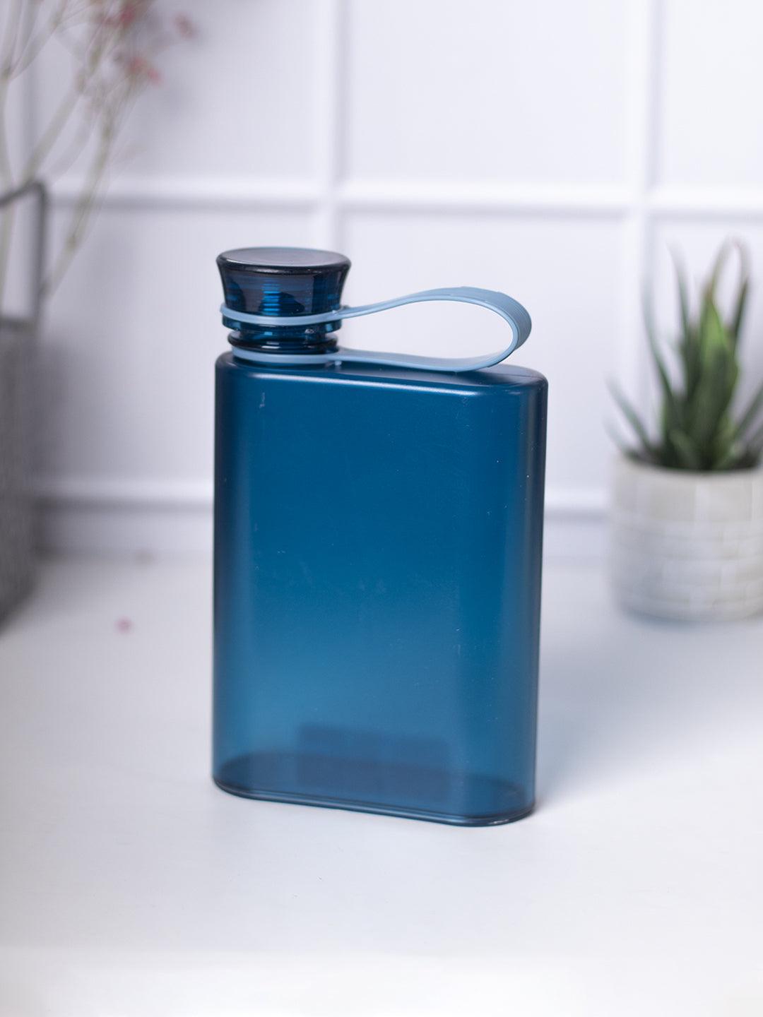 Translucent Plastic Bottle in Dark Blue 380 mL Capacity - MARKET 99