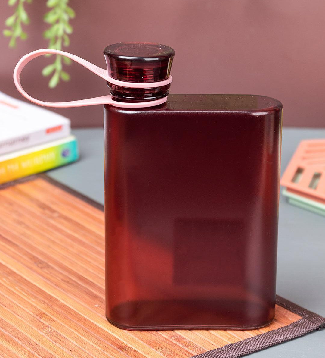 Translucent Plastic Bottle in Dark Blue 380 mL
