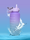 Travel Bottle Water B 400ml - Blue Purple - MARKET 99