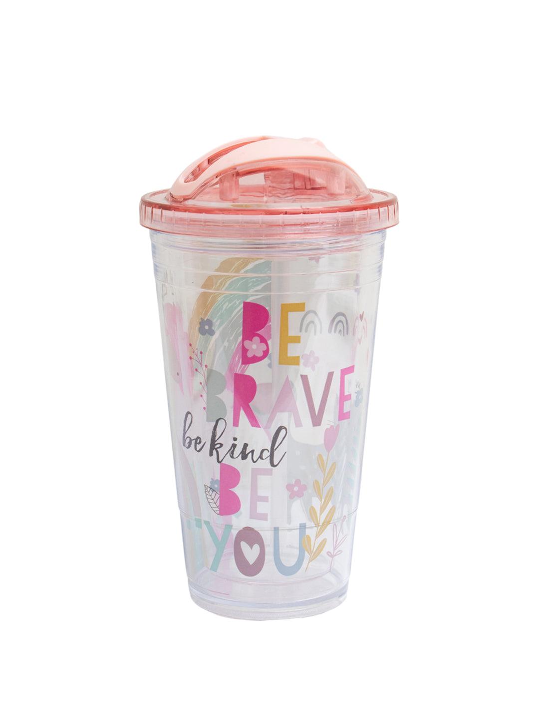 Travel Sipper Cups -Pink, 450ml - MARKET 99