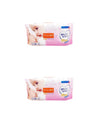Tulips Sensitive Baby Wet Wipes ( Pack Of 2, 72 Pieces on Each) - MARKET 99