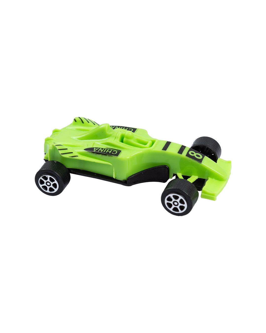 Ultra Soft Bristles Kid Toothbrush with Toy Car, Green, Plastic - MARKET 99