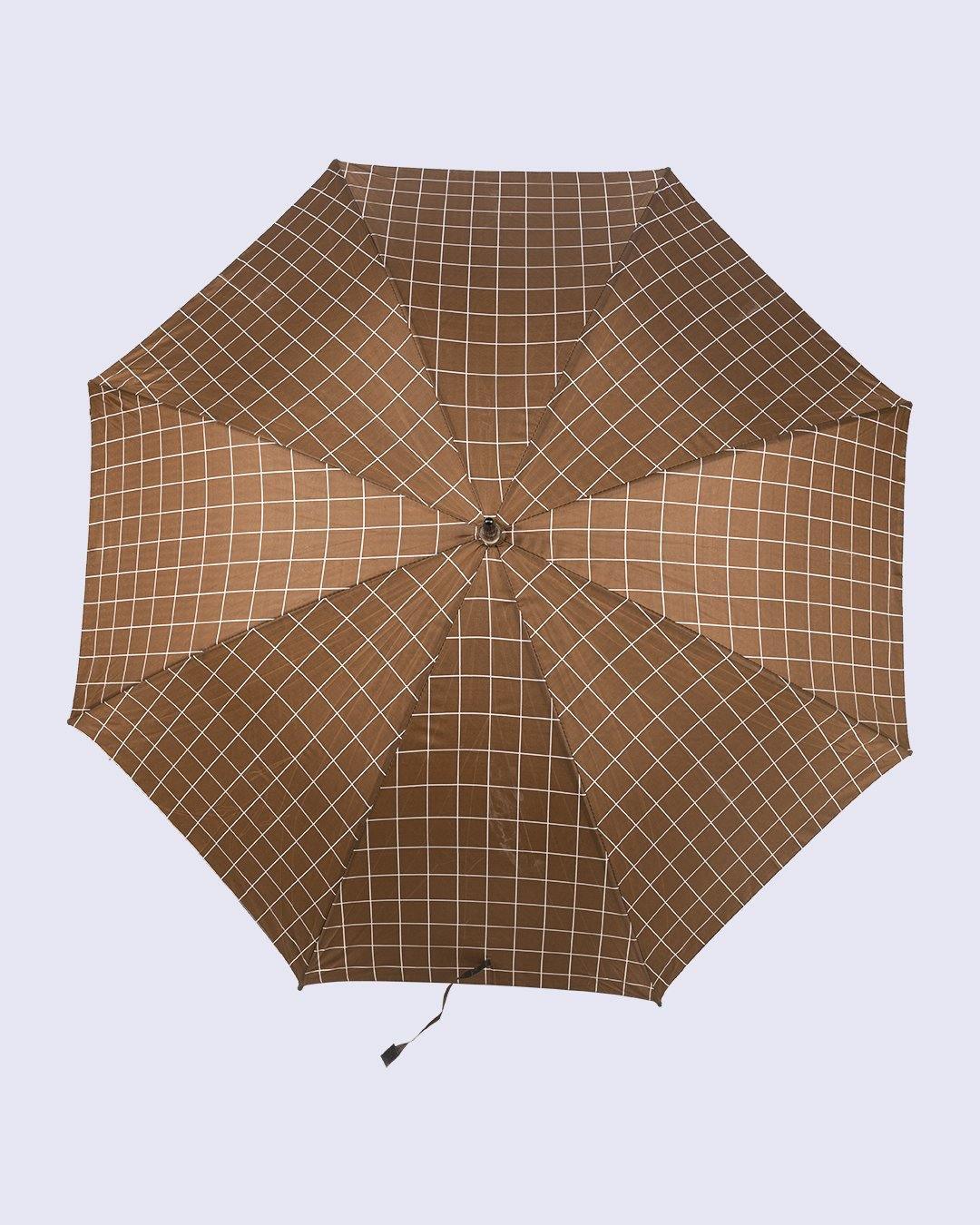 Umbrella, Golden Brown, Polyester - MARKET 99