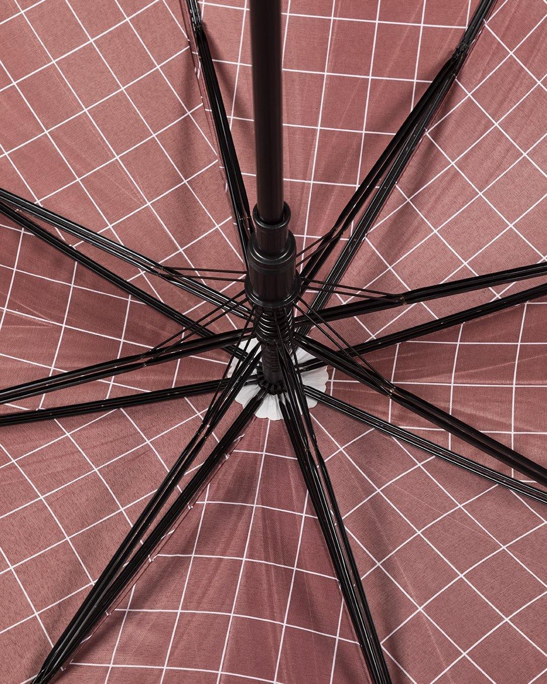 Umbrella, Maroon, Polyester - MARKET 99