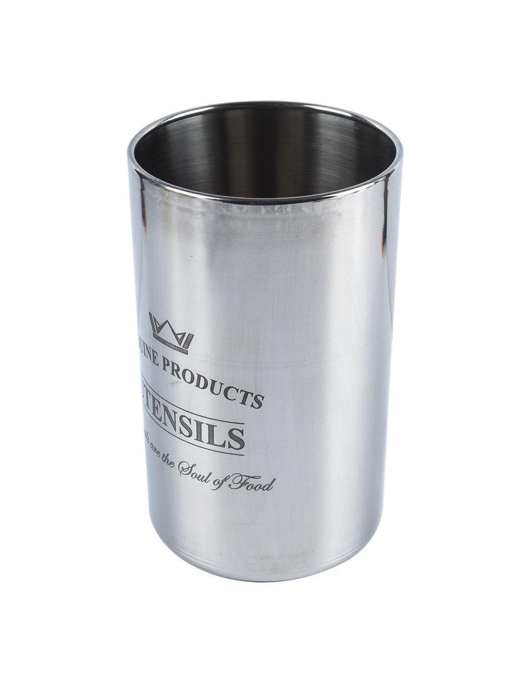 Utensil Holder - (Metal, Silver) - MARKET 99