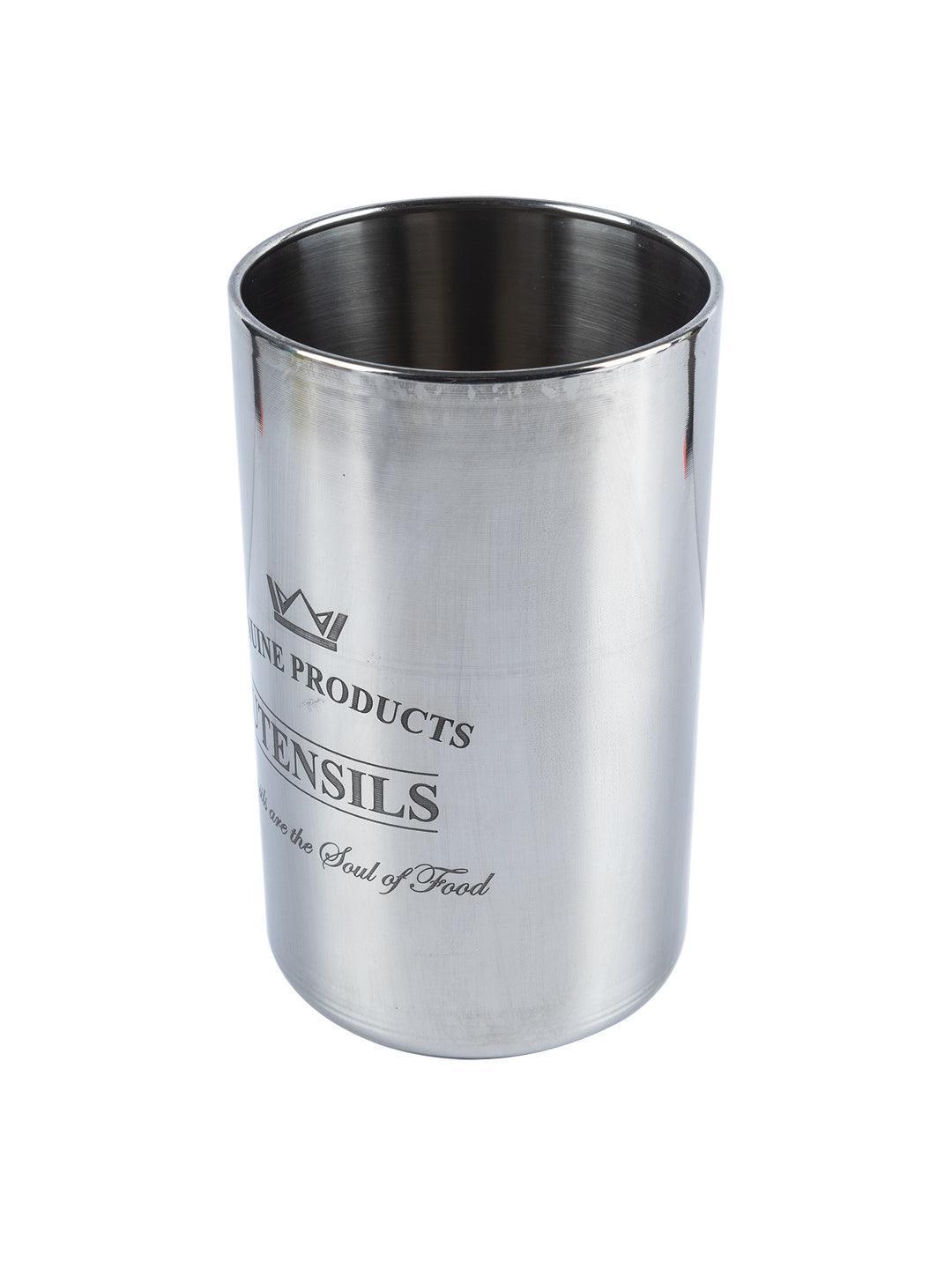 Utensil Holder - (Metal, Silver) - MARKET 99