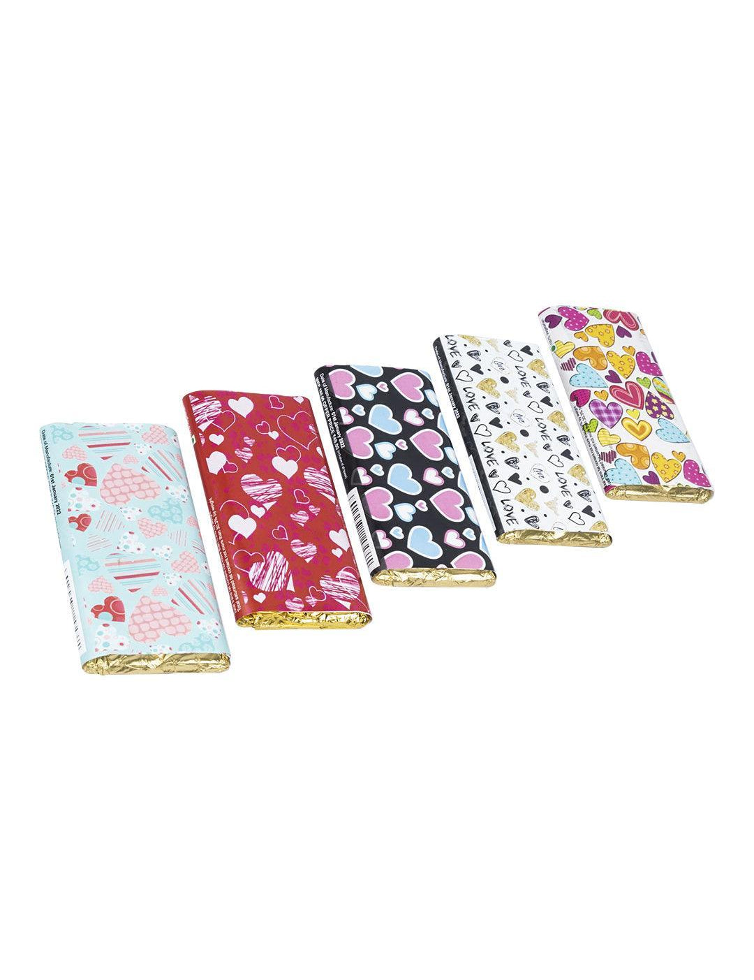 Valentine Chocolate Bar Set Of 5 Pcs - MARKET 99