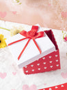 Valentine Empty Gift Box with Ribbon - MARKET 99