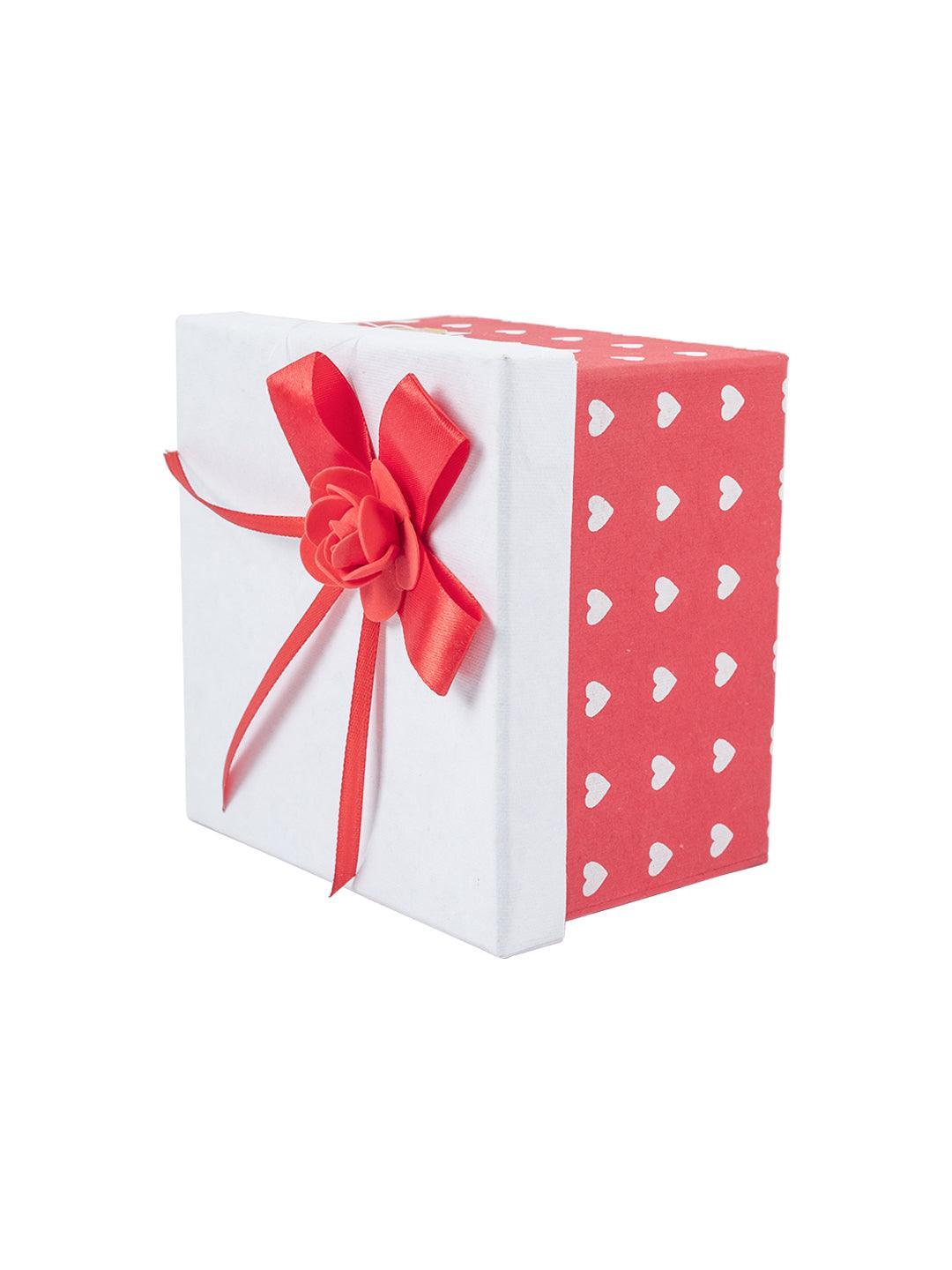 Valentine Empty Gift Box with Ribbon - MARKET 99