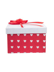 Valentine Empty Gift Box with Ribbon - MARKET 99