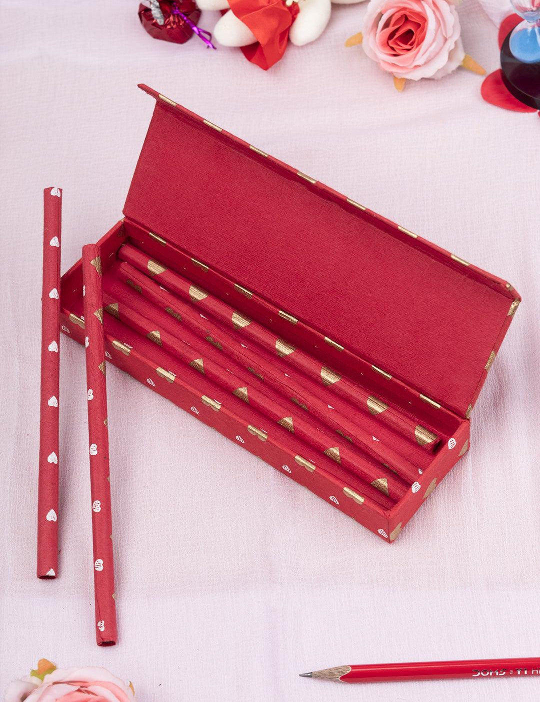 Valentine Pencil Box - Rectangle - MARKET 99