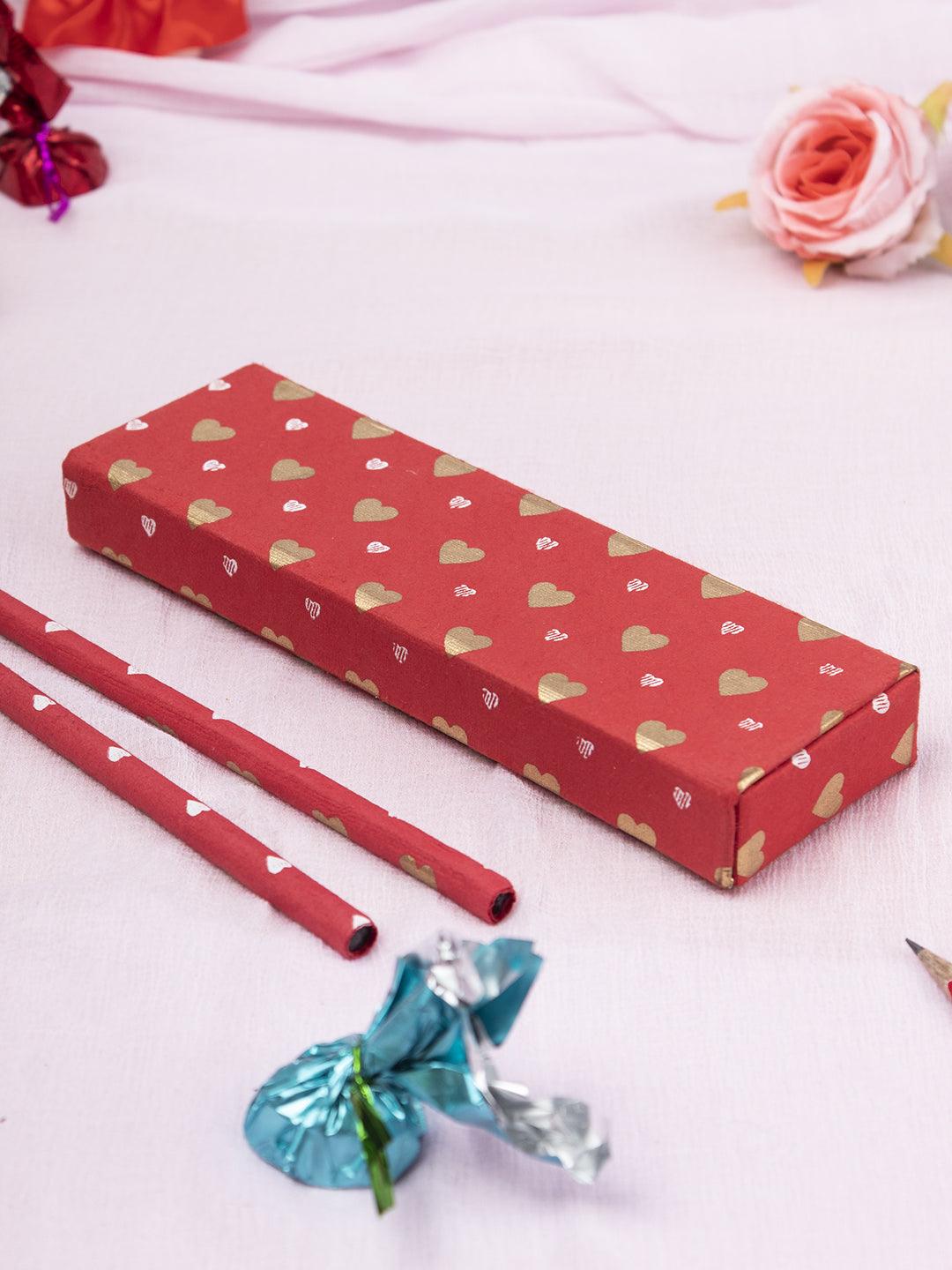 Valentine Pencil Box - Rectangle - MARKET 99