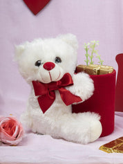 Valentine Teddy Bear Pen Stand (20Cm) - MARKET 99