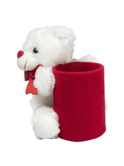 Valentine Teddy Bear Pen Stand (20Cm) - MARKET 99