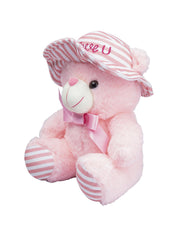 Valentine Teddy Bear With I Love You Cap (28Cm) - MARKET 99