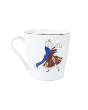 VIENNESE WALTZ DANCER' Print Tea & Coffee Mugs in Ceramic ( White & Black, Set Of 6, Each 200 mL) - MARKET 99