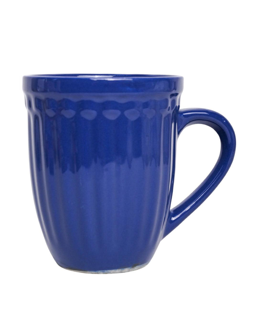 VON CASA Ceramic Coffee & Tea Mug - 300 Ml, Blue - MARKET 99