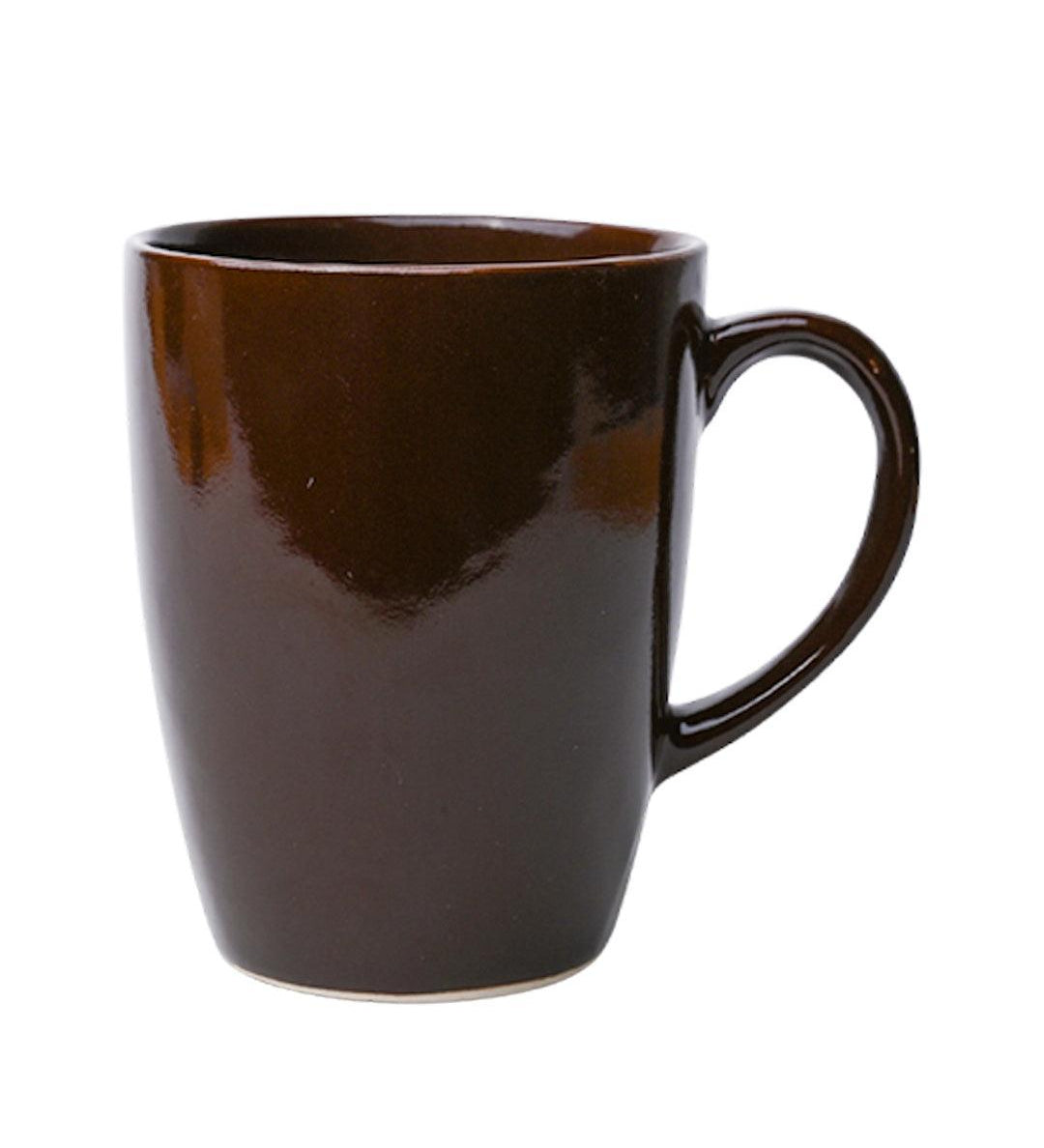 VON CASA Ceramic Coffee Mug - 320 Ml, Brown - MARKET 99