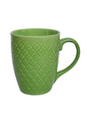 VON CASA Ceramic Coffee Mug - 320 Ml, Green - MARKET 99