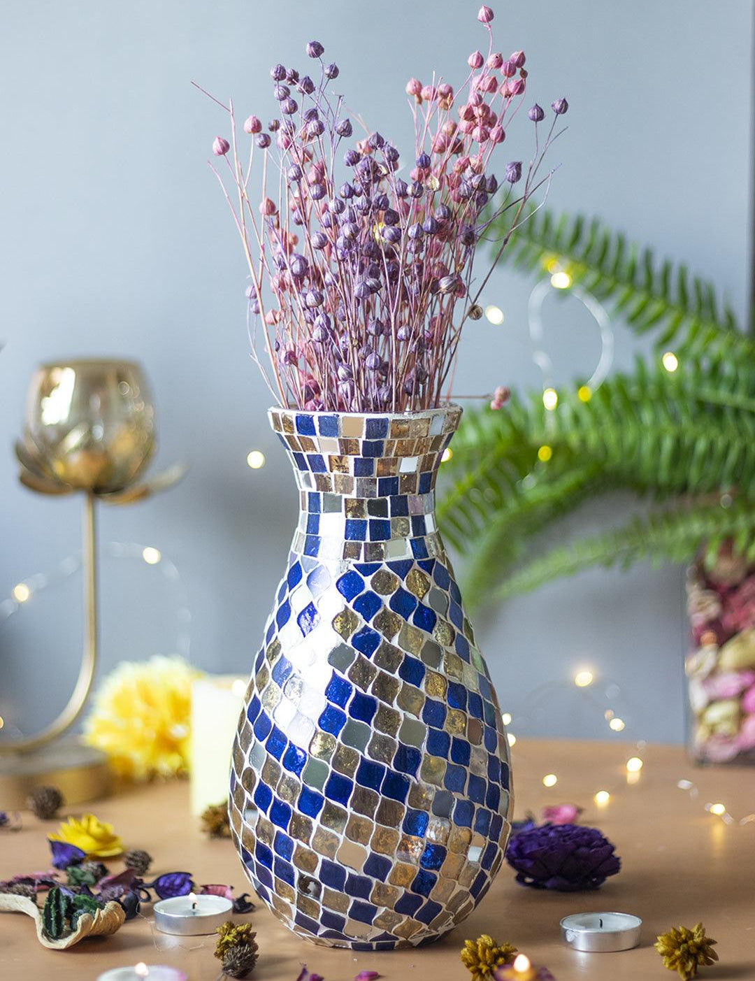 VON CASA Mosaic Vase - MARKET 99