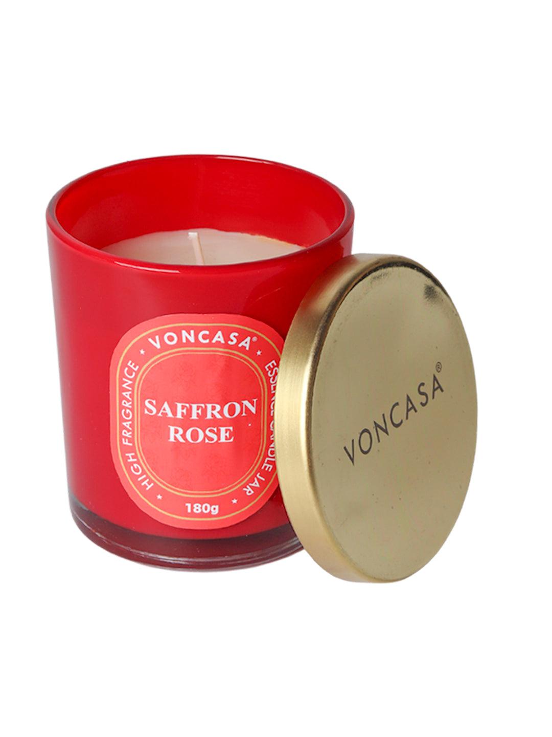 VON CASA Saffron Rose Candle - MARKET 99