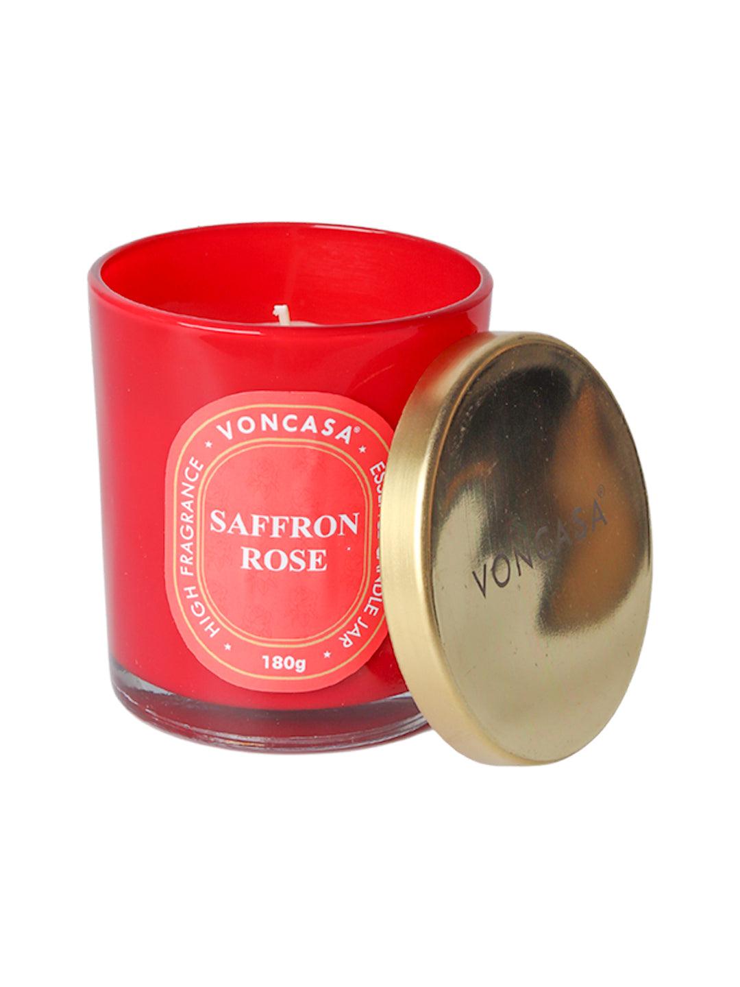 VON CASA Saffron Rose Candle - MARKET 99