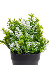 VON CASA White Flower Artificial Potted Plant - MARKET 99