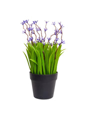 VON CASA White Flower Decorative Artificial Potted Plant - MARKET 99