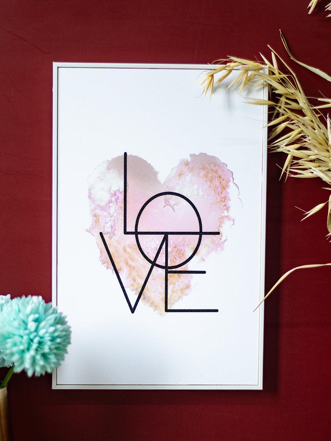 Wall Décor Painting - Heart - MARKET 99