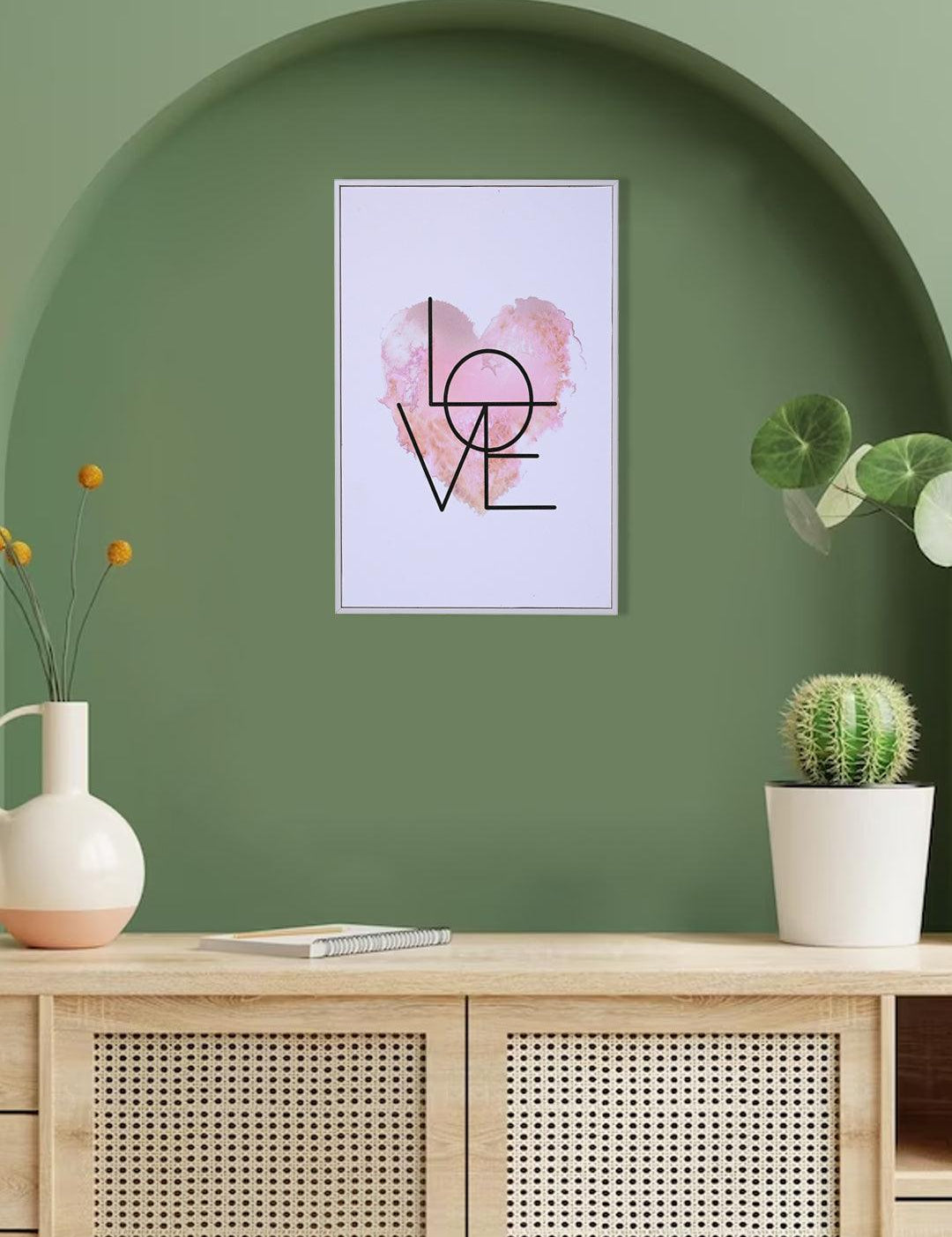 Wall Décor Painting - Heart - MARKET 99