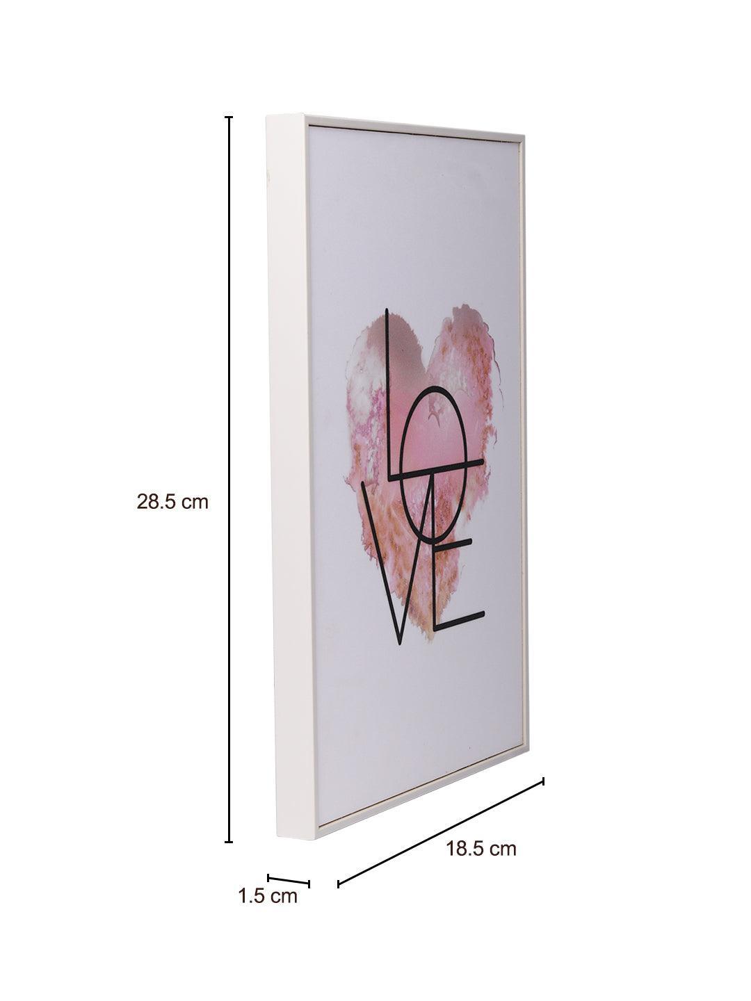 Wall Décor Painting - Heart - MARKET 99
