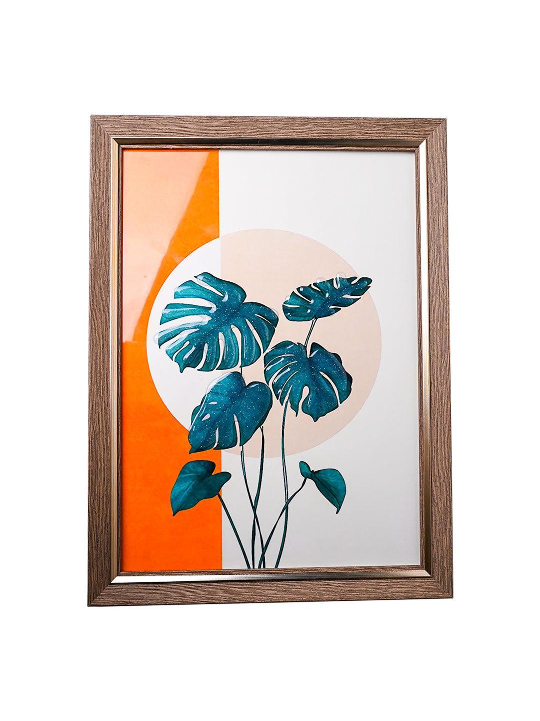 Wall Décor Painting - Leafs - MARKET 99