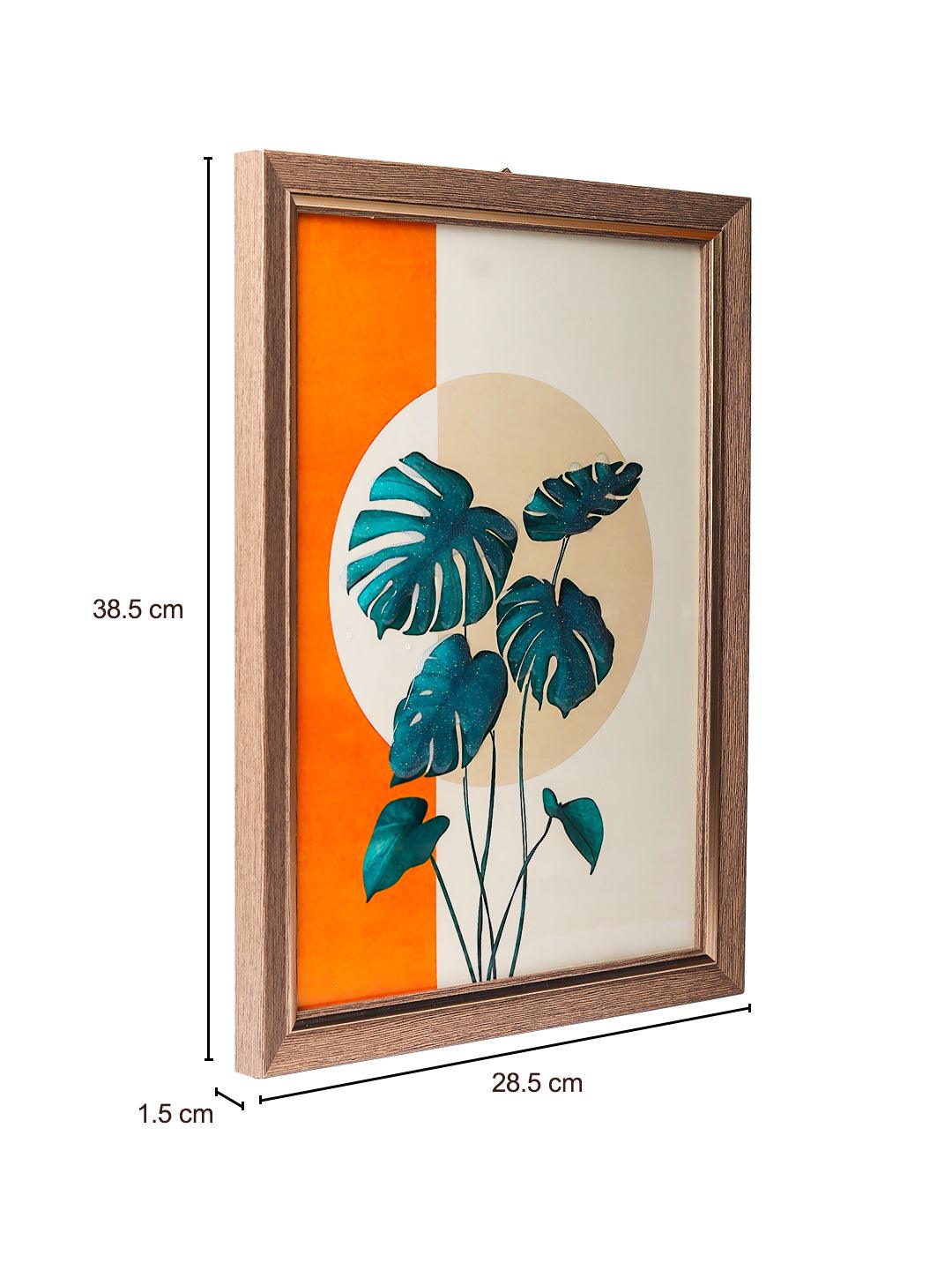Wall Décor Painting - Leafs - MARKET 99