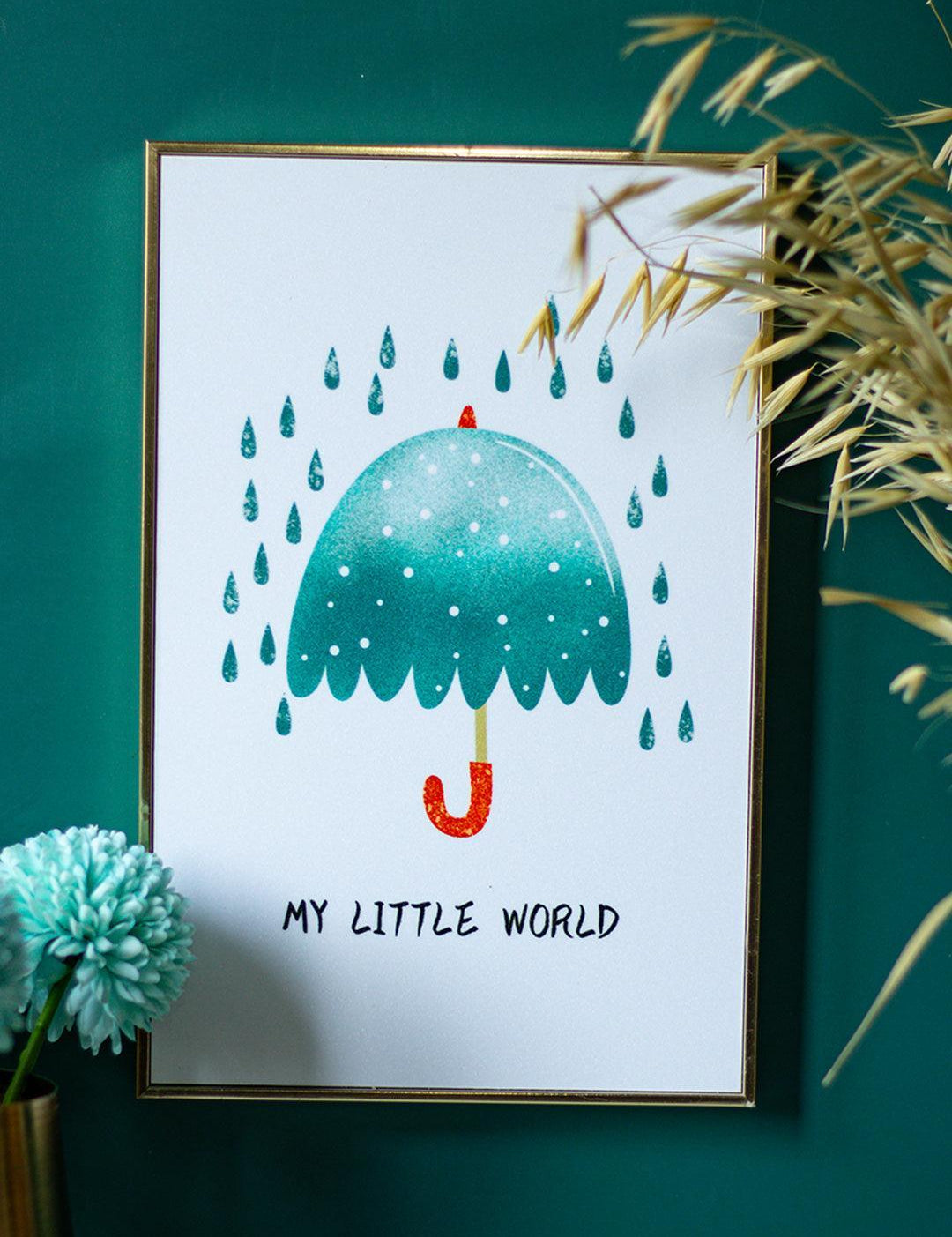 Wall Décor Painting - Umbrella - MARKET 99