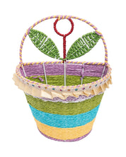 Wall Hanging Basket, Multicolour, Paper - MARKET 99