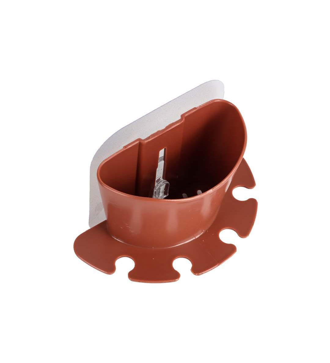 Wall Organiser, Burgundy, Plastic - MARKET 99