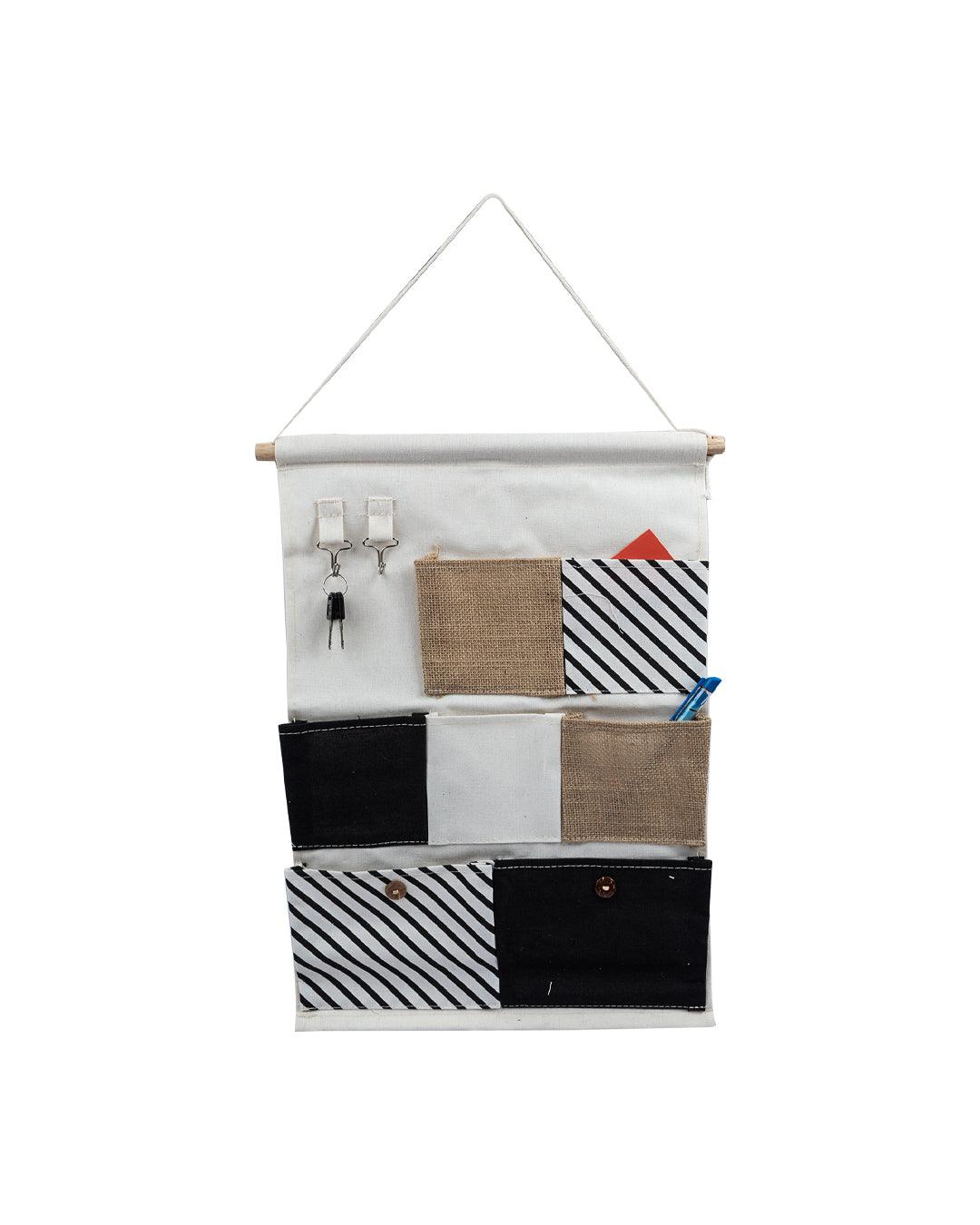 Wall Organizer, Multicolour, Canvas - MARKET 99