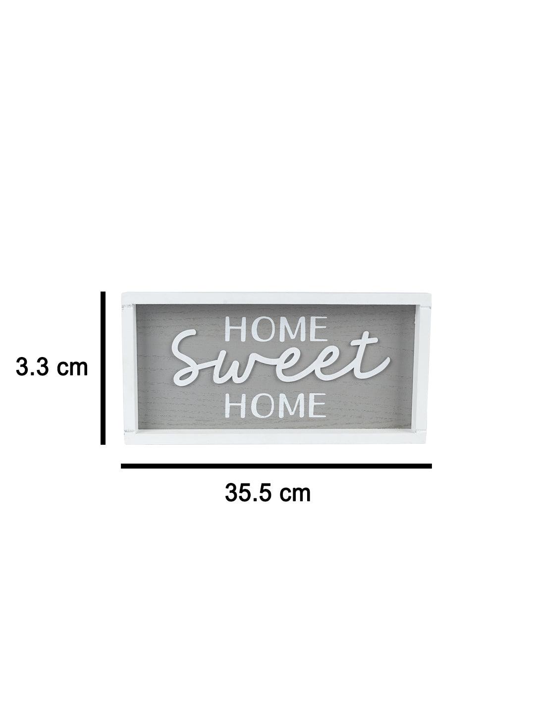 Wall Plaque-Home Sweet Home - MARKET 99