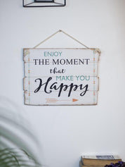 Wall Plaque, Wall Decor, White, MDF - MARKET 99