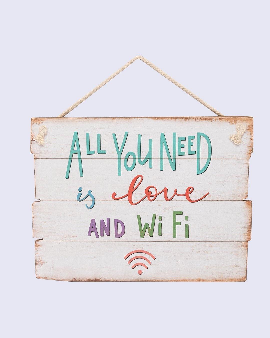 Wall Plaque, Wall Décor, White, MDF - MARKET 99