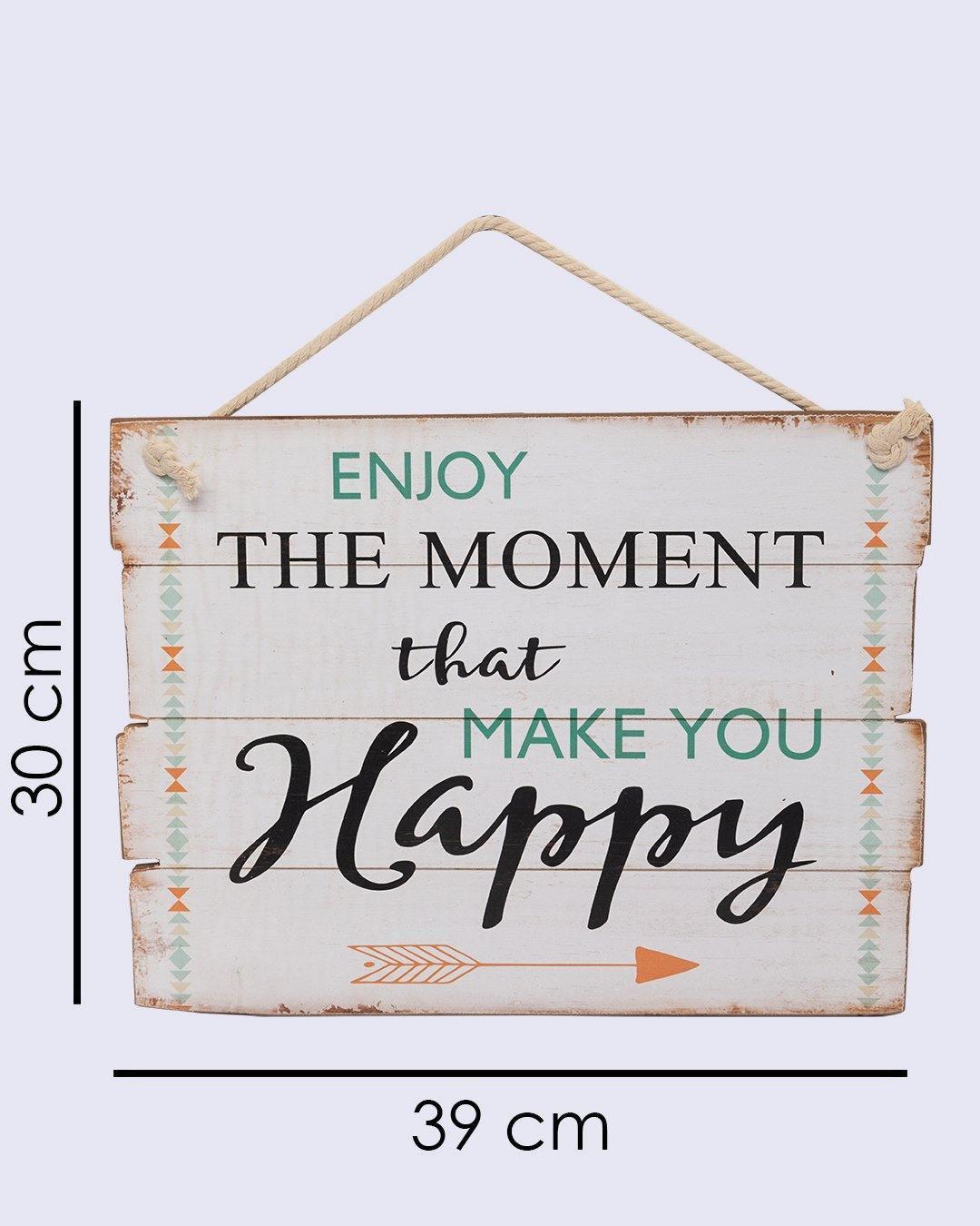 Wall Plaque, Wall Decor, White, MDF - MARKET 99