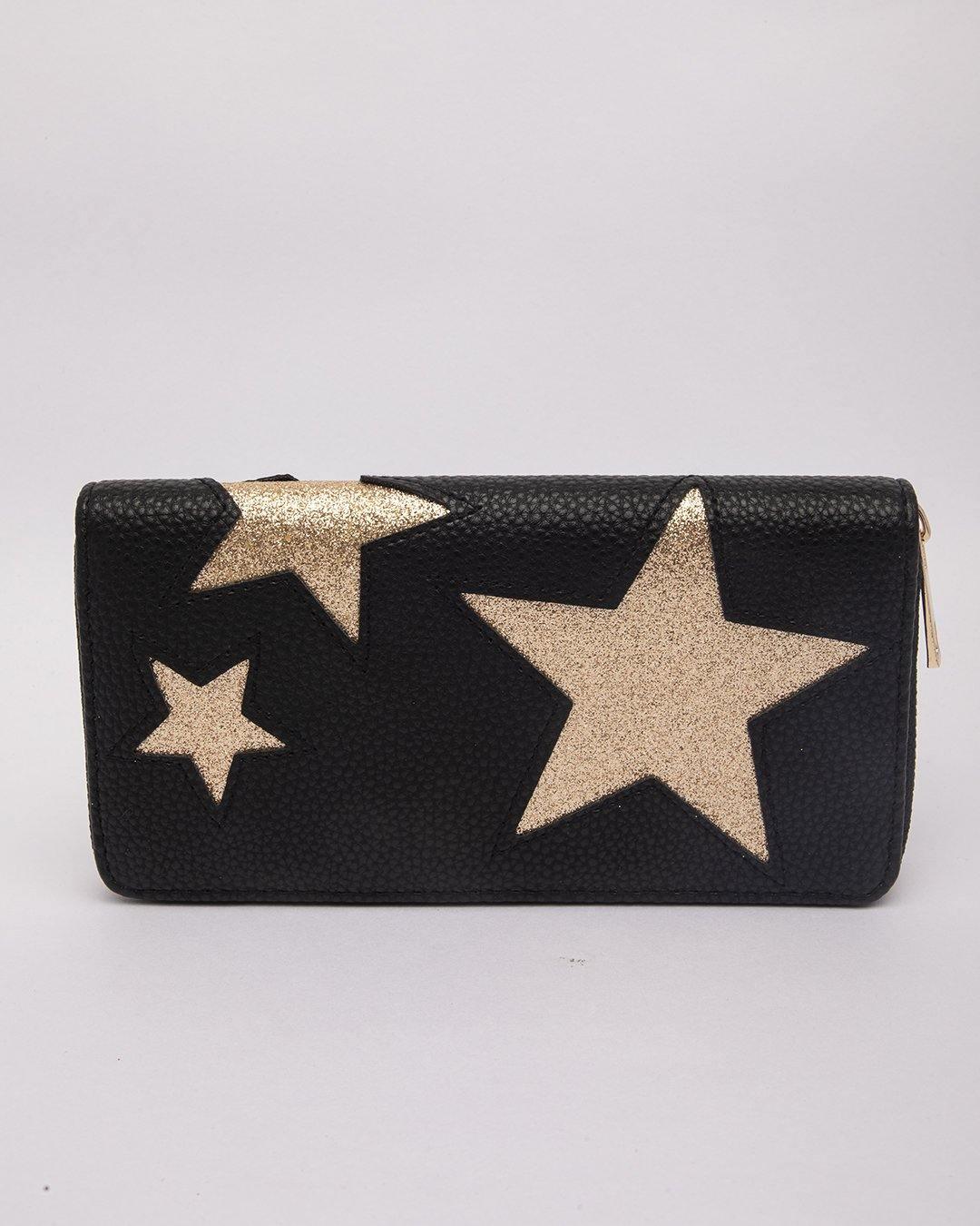 Wallet, Purse, Black, Rexine - MARKET 99