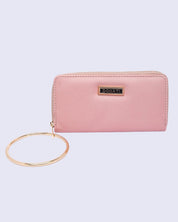 Wallet, Purse, for Women, Pink, Rexine - MARKET 99