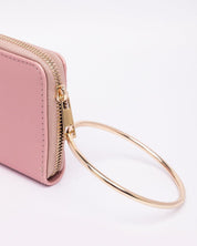 Wallet, Purse, for Women, Pink, Rexine - MARKET 99