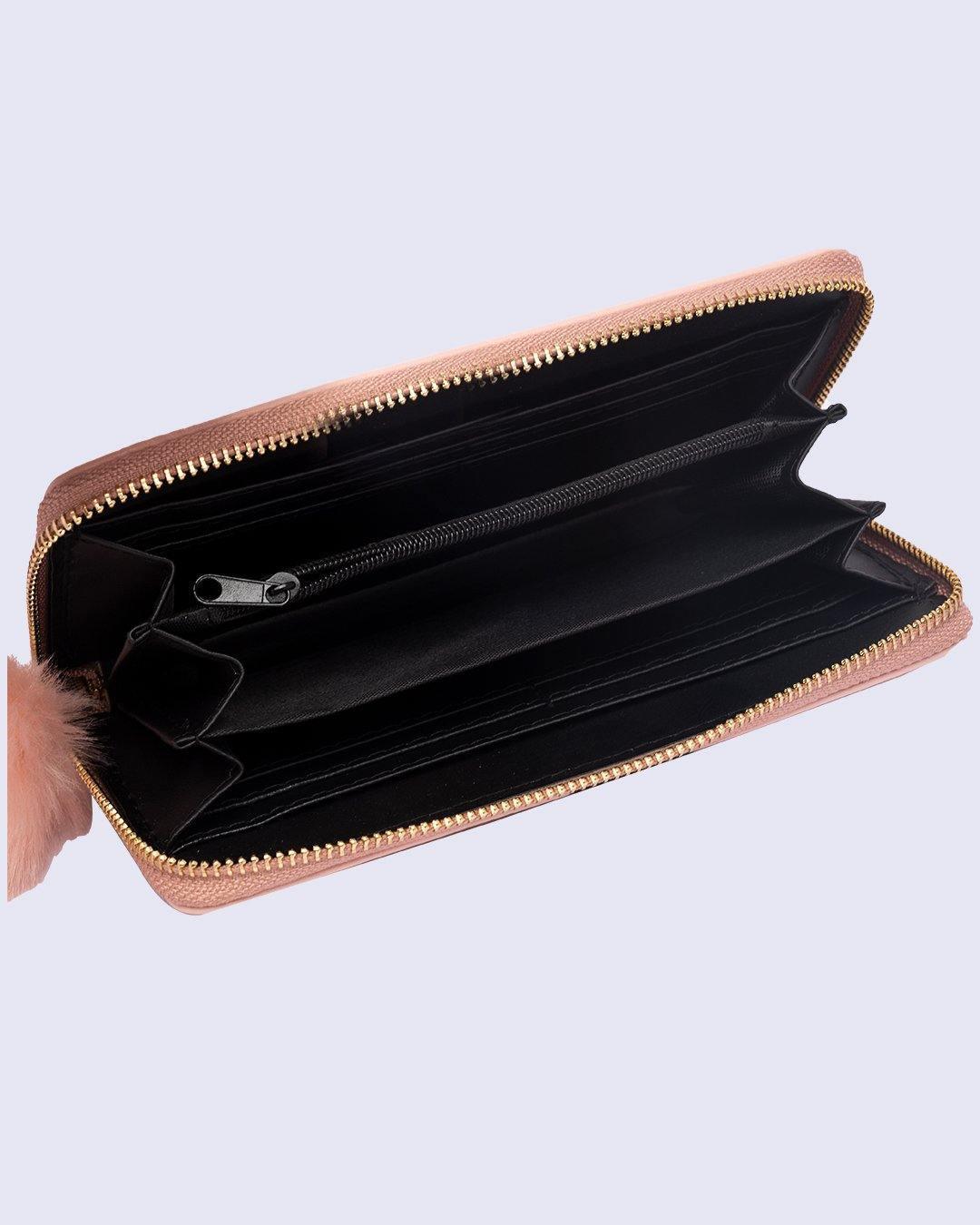 Buy Wallet, Purse, for Women, with Pom Pom, Pink, Rexine at the best price  on Friday, March 8, 2024 at 3:51 pm +0530 with latest offers in India. Get  Free Shipping on